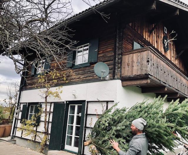 Forest Chalet, 15 Min To Salzburg Olt Town, And Most Beautiful Lakes, Secluded Location, 1,000 Sqm Garden, Mountainview, Panorama Sauna, Bath Whirlpool, Bbq&Bikes&Sunbeds For Free, Up To 10 P Golling an der Salzach Exteriér fotografie