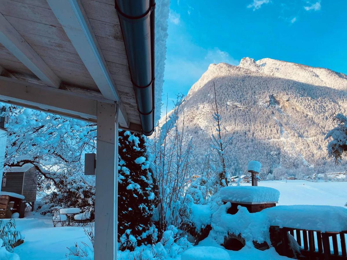 Forest Chalet, 15 Min To Salzburg Olt Town, And Most Beautiful Lakes, Secluded Location, 1,000 Sqm Garden, Mountainview, Panorama Sauna, Bath Whirlpool, Bbq&Bikes&Sunbeds For Free, Up To 10 P Golling an der Salzach Exteriér fotografie